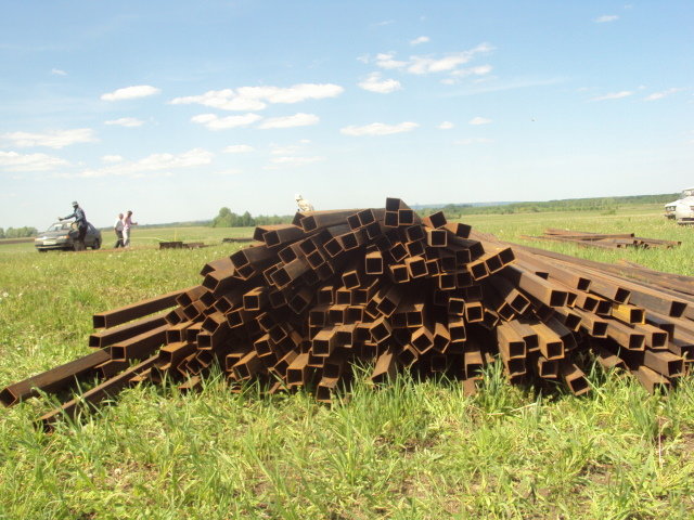 Инфраструктура поселка. Охрана. Установка забора.